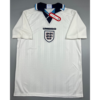 เสื้อบอล ย้อนยุค ทีมชาติ อังกฤษ 1996 เหย้า Retro England Home เรโทร คลาสสิค 1996-98