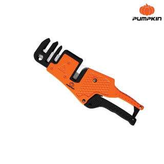 PUMPKIN กรรไกรตัดรางเก็บสายไฟ พัมคิน ตัดได้ 3 ขนาด 3 IN 1 ด้วยใบมีดSK5สามารถตัดรางเก็บสายไฟ/รางครอบท่อแอร์ตัดง่าย B