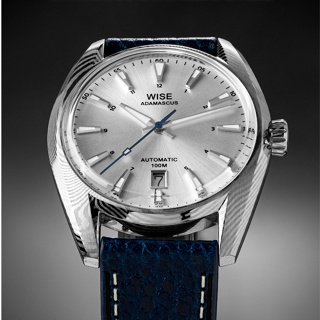 ภาพขนาดย่อของภาพหน้าปกสินค้าWISE รุ่น Adamascus AD7 Damascus Stainless Steel นาฬิกาข้อมือ 39 มม. จากร้าน thailandwatch บน Shopee