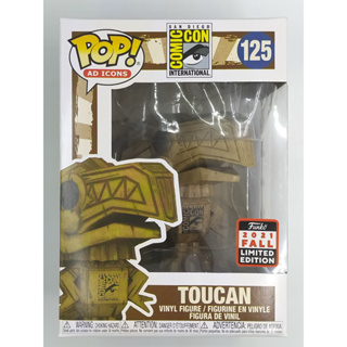 San Diego Comic Con 2021 Funko Pop Ad Icon Toucan - Toucan #125