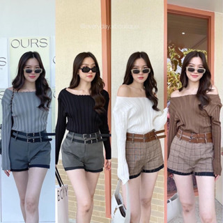 📣เปิดตัวคอปาด Rib knit เนื้อผ้าทอโดนใจมากๆ 😍😍😍 ทรงคอปาดรุ่นนี้สวยมากๆน้าทุกคนด้วยเนื้อผ้าที่เราเลือก ยืดหยุ่น tshop