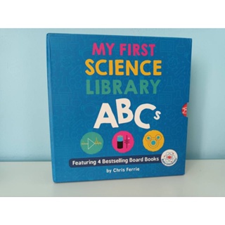 My First Science Library ABCs by Chris Ferrie boxed set 4 book