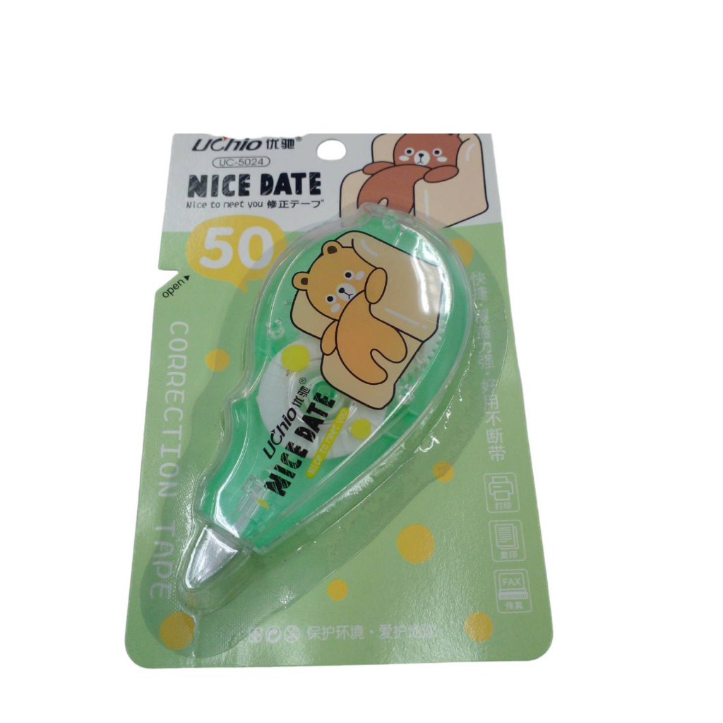 เทปลบคำผิด NICE DATE รุ่น UC-5024 UC-5020 สไตล์ Kawaii ยาว 36 เมตร ลาย ...