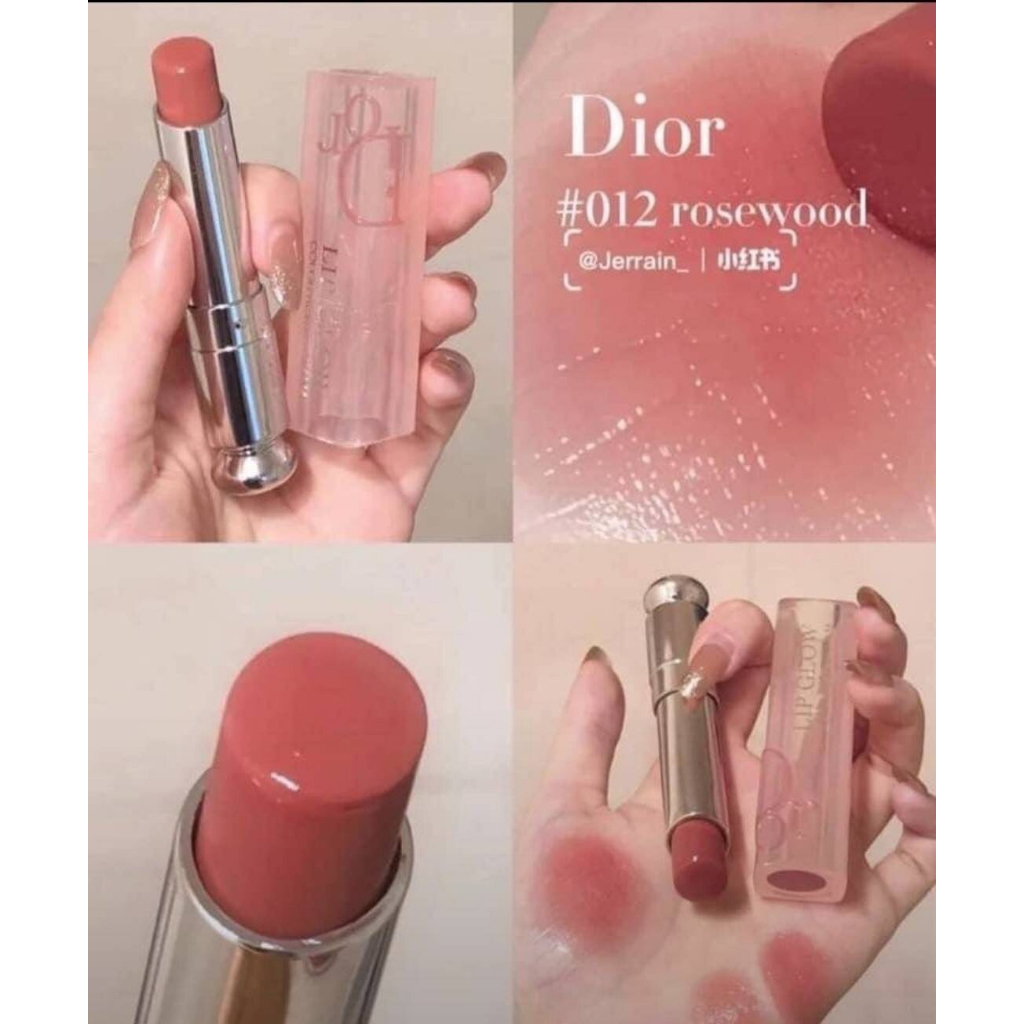 beauty-siam-แท้ทั้งร้าน-ลิปบาล์มในตำนานแพ็ตเกจใหม่ขนาดจริง-dior-addict-lip-glow-สี-012-rosewood