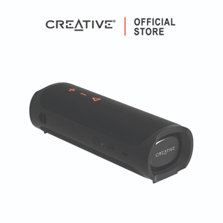 CREATIVE Muvo Go (Black) ลำโพง Bluetooth® 5.3 พกพากันน้ำได้ สีดำ