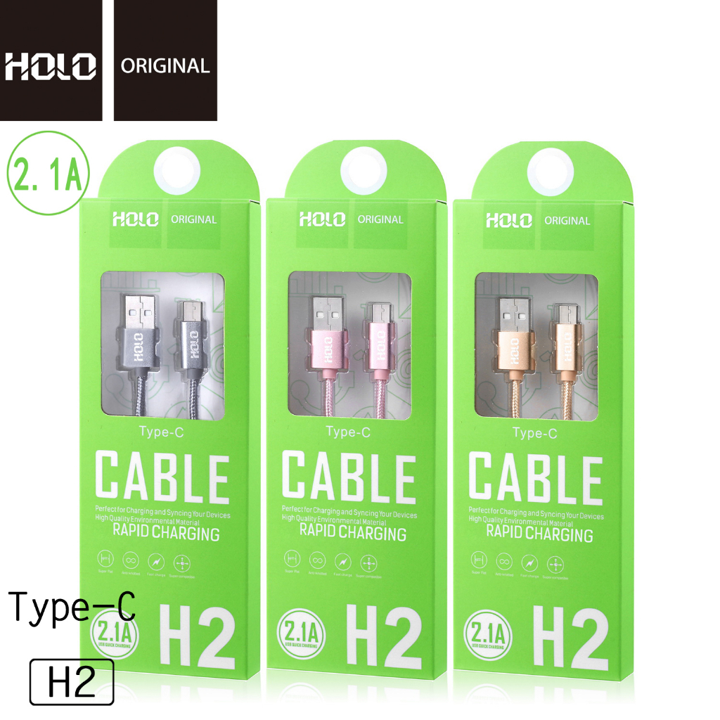 holo-h2-fast-charging-high-speed-transmission-สายชาร์จ-usb-sam-ios-type-c