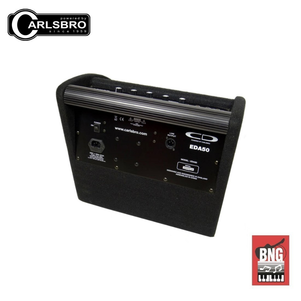 carlsbro-eda50-แอมป์กลอง-ขนาด-50วัตต์-เสียงดี-เบสแน่น-เสียง-stereo