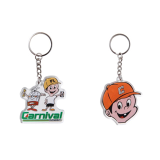 [ ของแท้ ] สติ๊กเกอร์ พวงกุญแจ CARNIVAL® x PLASTIC LAB "The Turbo Kid" Collection KEYCHAIN / STICKER ของใหม่ พร้อมส่ง