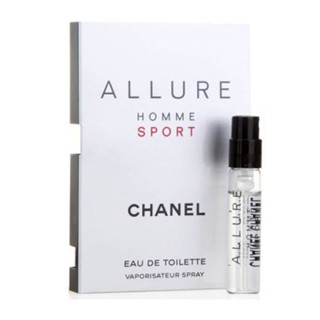 น้ำหอม Authentic.💯 CHANEL ALLURE HOMME SPORT Tester ขนาดทดลอง ของแท้จากช็อป 100% ขนาดพกพา