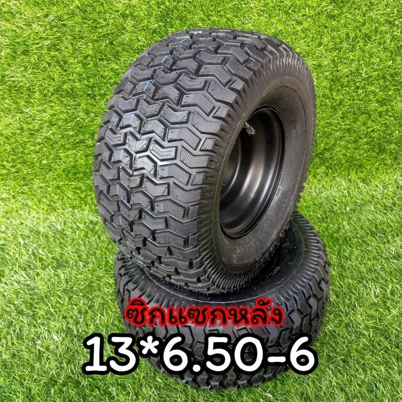 ล้อพร้อมยาง-ราคาต่อคู่-ขอบ-6-นิ้ว-3-รูล้อ-atv-ล้อโกคาร์ทล้อบักกี้รถมินิไบค์