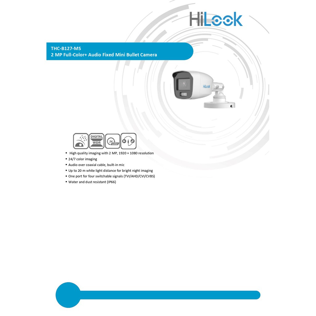 hilook-กล้องวงจรปิด-2mp-full-color-มีไมค์ในตัว-รุ่น-thc-b127-ms-เลนส์-3-6mm-adapter-adaptor