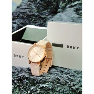 [ของแท้] นาฬิกาข้อมือ DKNY รุ่น NY2887 สีครีมนู้ด รับประกันศูนย์ พร้อมกล่อง