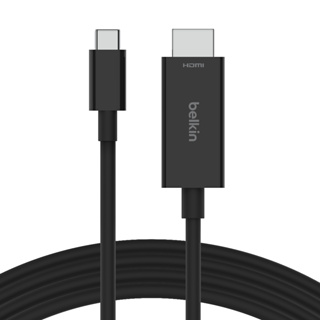 Belkin AVC012 สาย USB-C to HDMI 2.1 ยาว 2ม.รองรับ 8K-60Hz และ HBR3, DSC, HDR10+, HDCP 2.2 ดูiTune/Netflix ได้