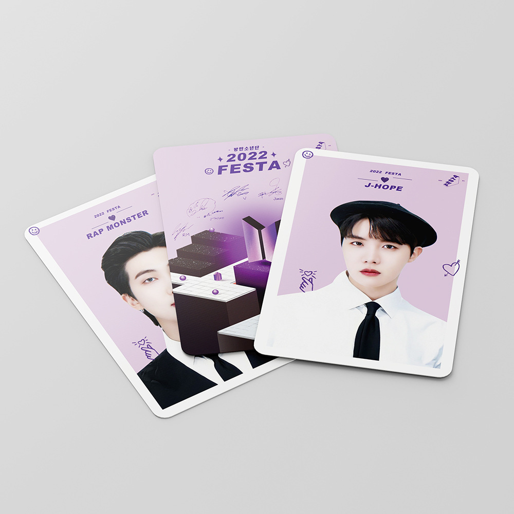 lomo-card-โลโม-การ์ด-bts-festa-2022-กระดาษ2หน้า-พร้อมส่งในไทย