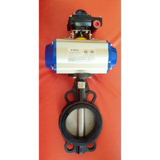 Butterfly valve With Double Acting Actuator 2
