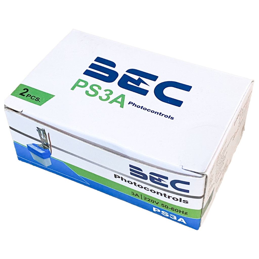 BEC สวิตช์แสงแดด ขนาด 3A และ 6A รุ่น PS 3A / PS 6A | Shopee Thailand