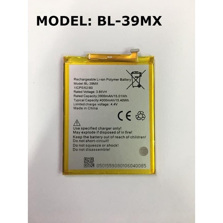 Batterie Infinix BL-39MX 3900mAh/15.01WH 3.85V 4.4V - BL-39MX Batterie  téléphone pour Infinix S5 Pro