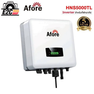 อินเวอร์เตอร์ ระบบพลังงานแสงอาทิตย์ 5KW ยี่ห้อ Afore รุ่น MIN HNS5000TL Single Phase