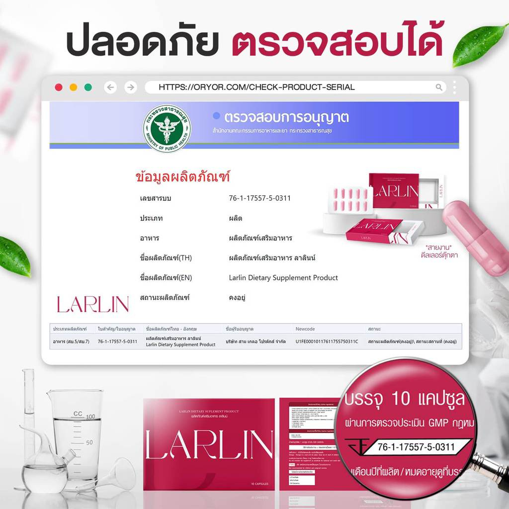 พร้อมส่ง-ของแท้-ลินเน่-ไฟเบอรี่-ไฟเบอร์-linne-fibery-fiber-แอปเปิ้ลเขียว-larlin-ลาลินน์-สูตรเด็ดเม็ดชมพูลงไว-เผาผลาญ