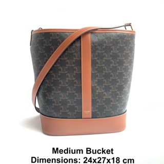 CELINE Medium Bucket ของแท้ 100% [ส่งฟรี]