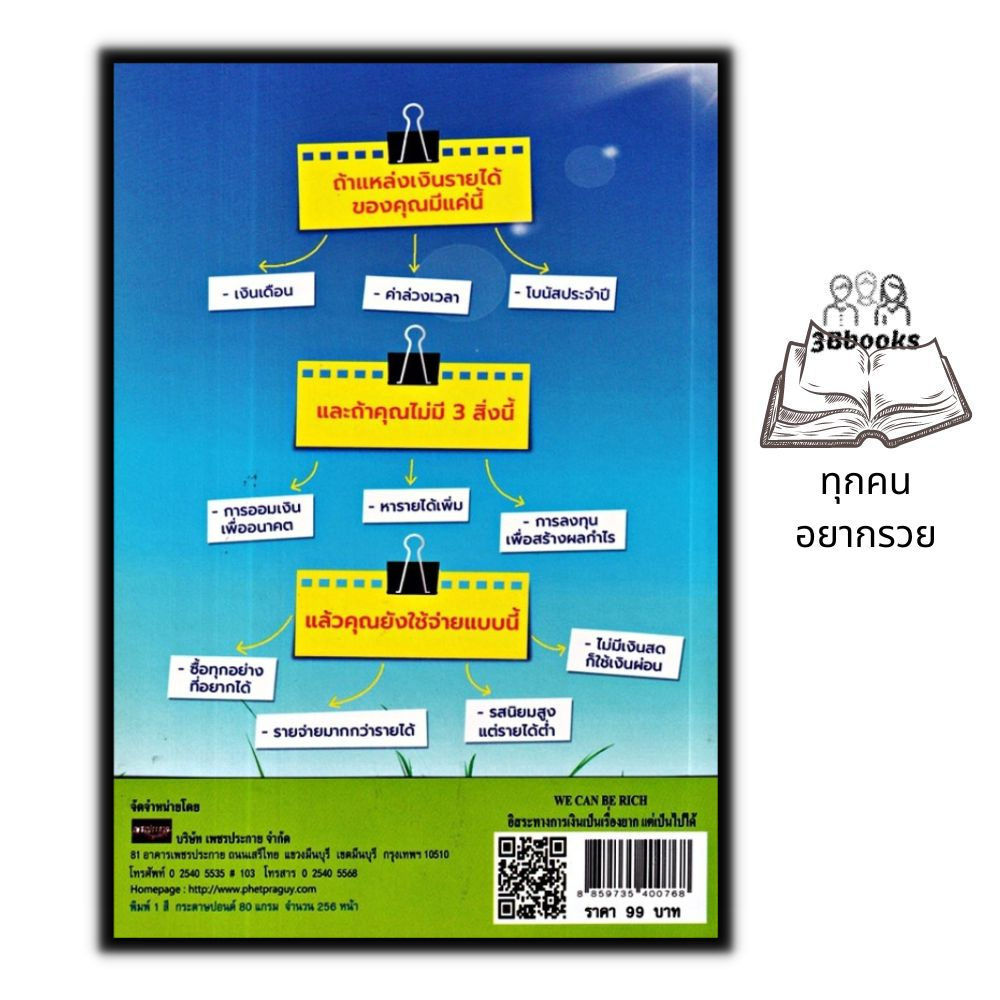 หนังสือ-we-can-be-rich-อิสระทางการเงินเป็นเรื่องยาก-แต่เป็นไปได้-การเงินการลงทุน-การประหยัดและการออม-วางแผนทางการเงิน