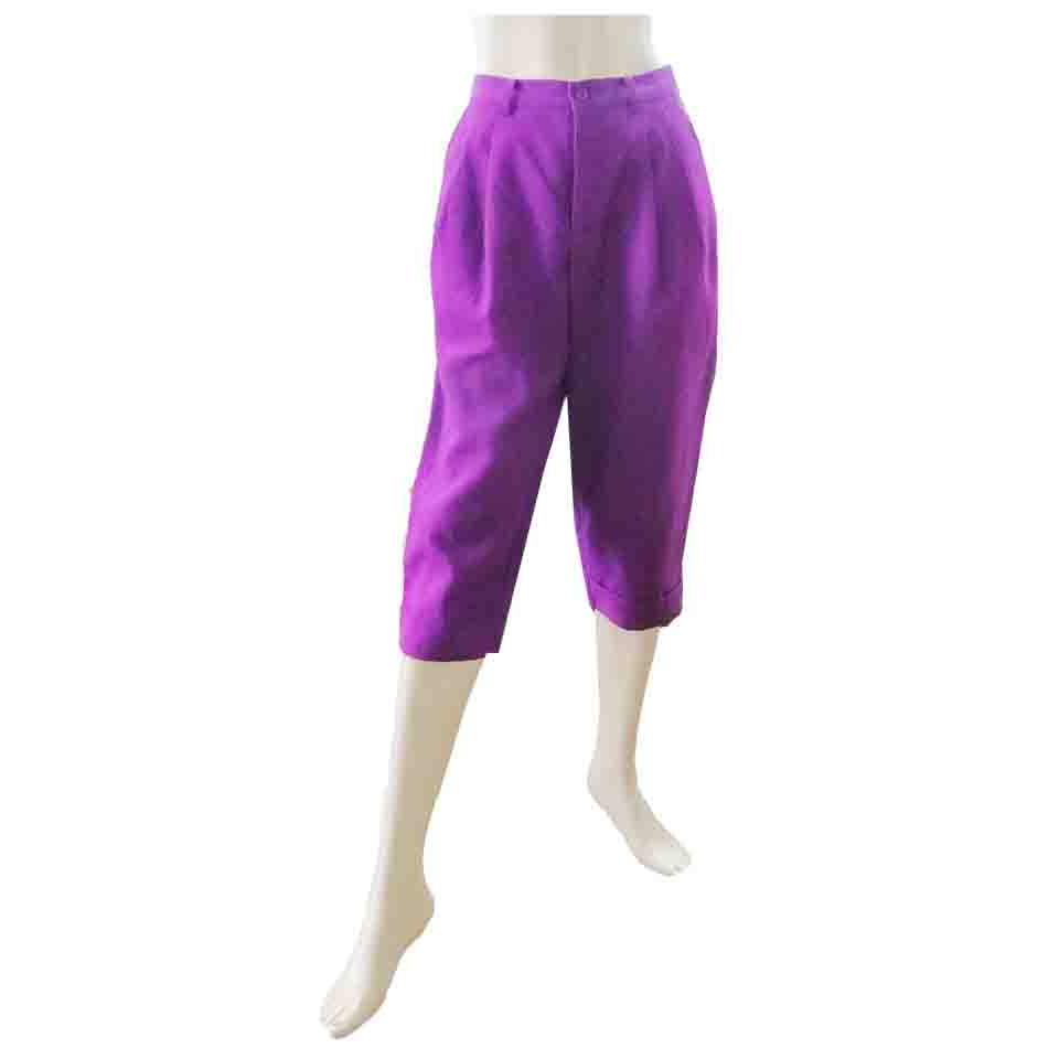 c-amp-d-linen-pants-ขาสี่ส่วนสีม่วง-เนื้อผ้าลินินพรีเมี่ยม-cztbdv