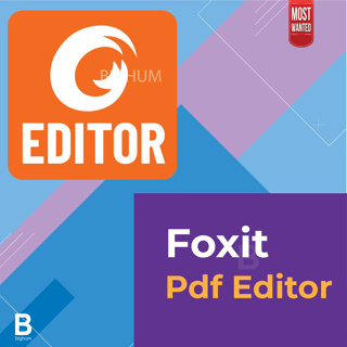 Foxit พร้อมรีโมทติดตั้ง  pdf pro editor 12