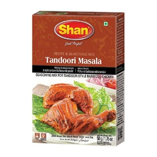 Shan Tandoori Chicken Masala 50g (Shan Masala) shan tandoori spice masala 50g pack