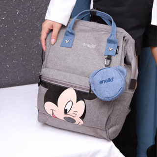 ภาพขนาดย่อของสินค้าMickey กระเป๋าเป้มิกกี้เม้าส์แบบใหม่มีกระเป๋าเล็กติดให้ช่องเยอะใส่ของได้เยอะ มี 2 ขนาด