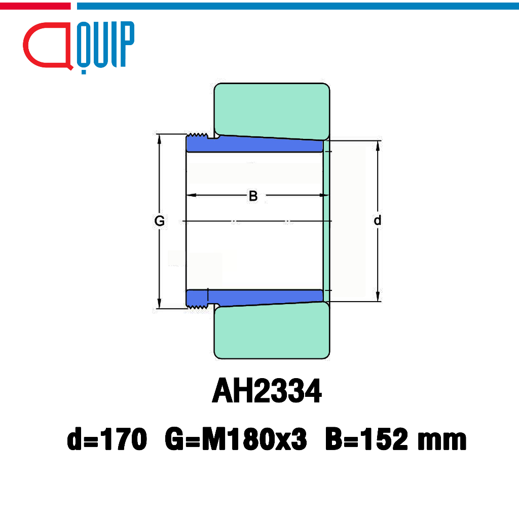 ah2334-ubc-ปลอกถอดแบริ่ง-bearing-withdrawal-sleeve-ah-2334