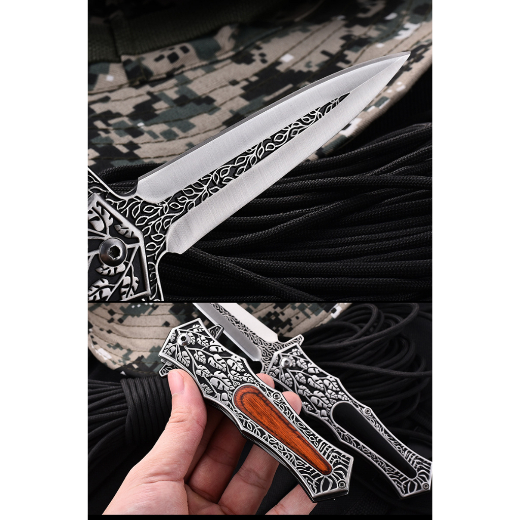 folding-knife-มีดพก-22-7cm-มีดโบราณ-มีดเอนกประสงค์-stainless-มีดเดินป่า-มีดเอนกประสงค์-camping-survival