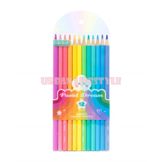 Little Tree ลิตเติ้ลทรี ดินสอสีไม้พาสเทล 12 / 24 สี สีไม้พาสเทล pastel dreamy color pencils