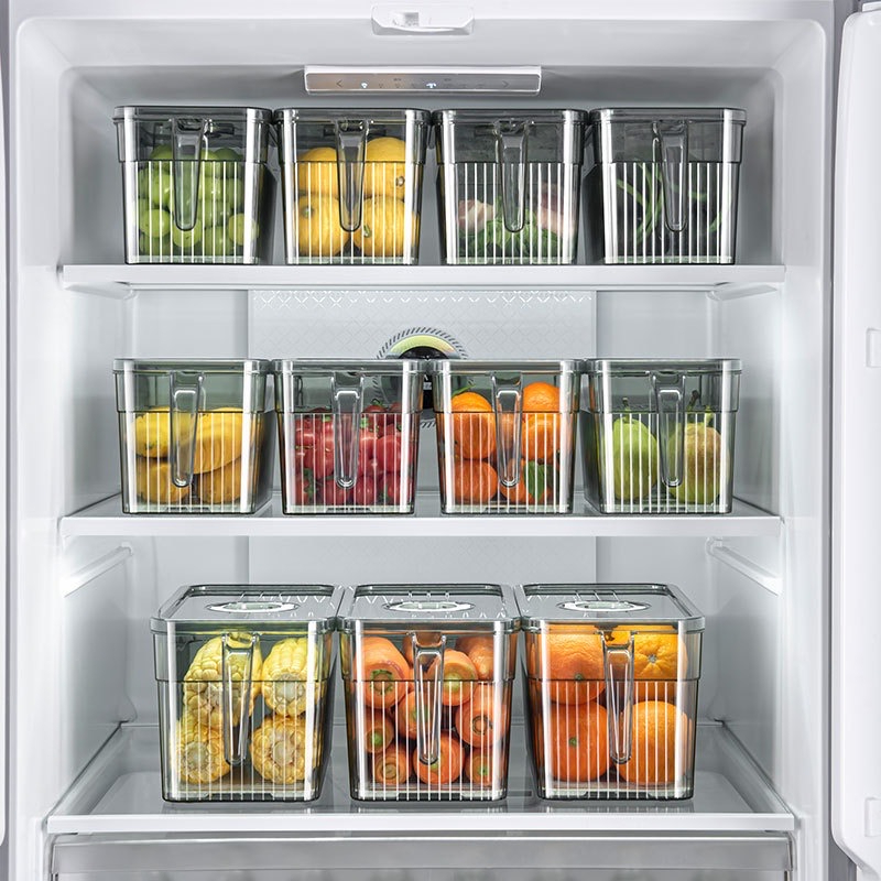 กล่องถนอมอาหาร-กล่องเก็บผักผลไม้-กล่องถนอมอาหารในตู้เย็น-ให้สดใหม่ตลอดเวลาตัวล็อคปิดสนิท-ป้องกันกลิ่นไม่พึงประสงค์