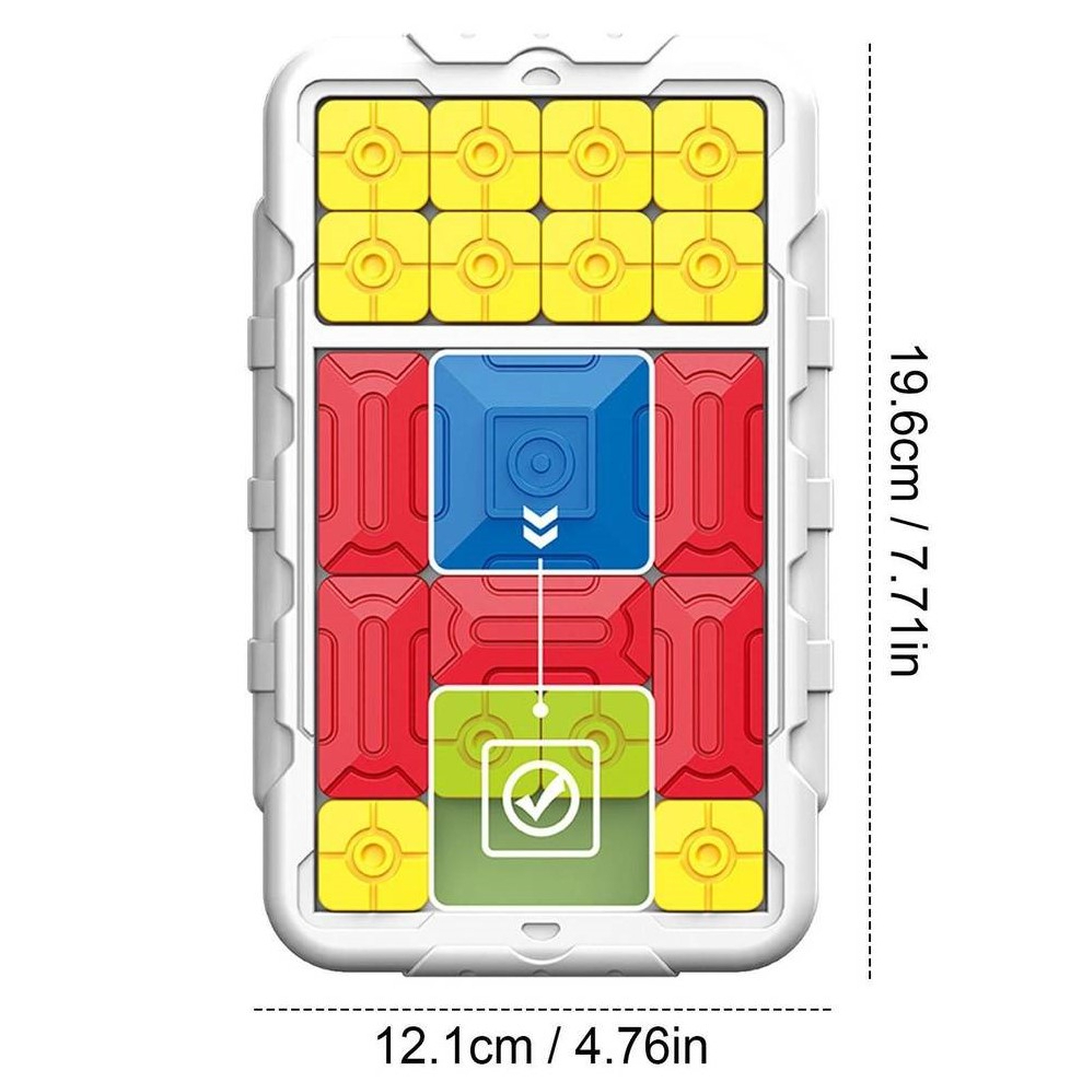 ของเล่นปริศนาฝึกสมอง-ของเล่นเพื่อการศึกษา-ของเล่นเสริมทักษะการคิด-บอร์ดเกมสไลด์-เกมต่อสู้