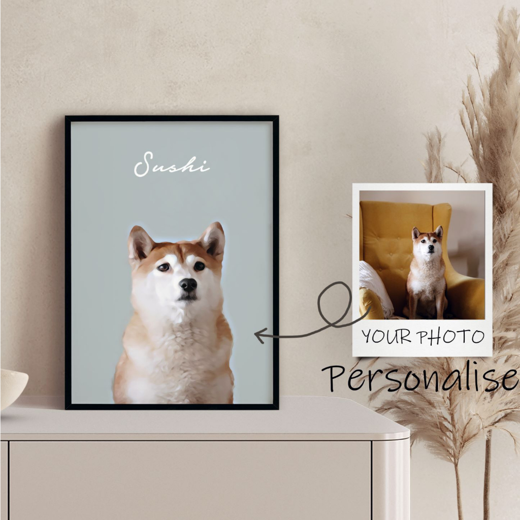 diyรูปภาพ-ปรินซ์ภาพน้องหมา-ปรินซ์ภาพน้องแมว-ตั้งชื่อรูป-ปรินซ์รูปportrait-รูปพร้อมกรอบ