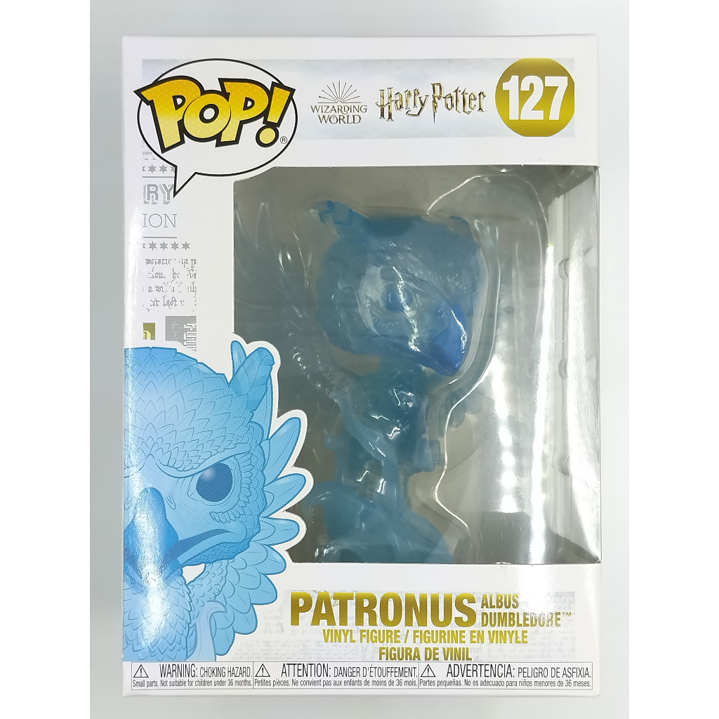 funko-pop-harry-potter-albus-dumbledore-patronus-127-กล่องมีตำหนินิดหน่อย