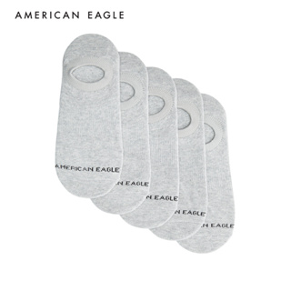 American Eagle Invisible Socks 5-Pack ถุงเท้า ผู้ชาย แบบซ่อน แพ็ค5คู่  (NMAC 022-2837-008)