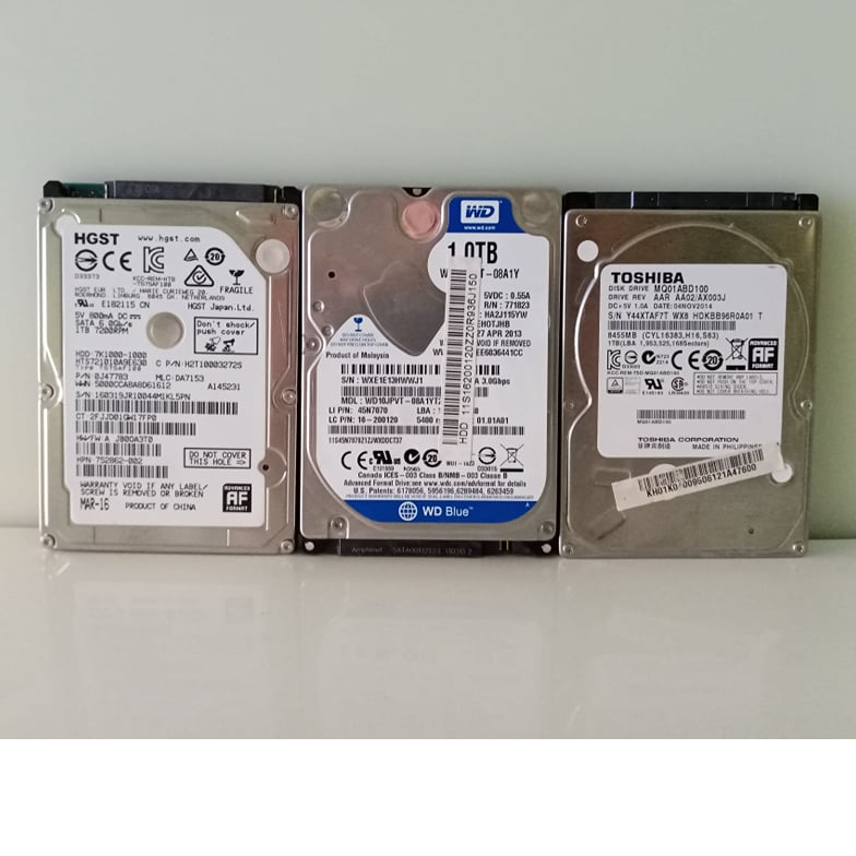 ฮาร์ดดิสโน๊ตบุ๊ค HDD Notebook SATA 2.5