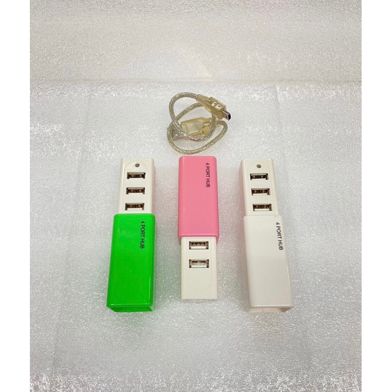 usb-hub-4-port-สีสันสวยงามหลากหลายแบบ