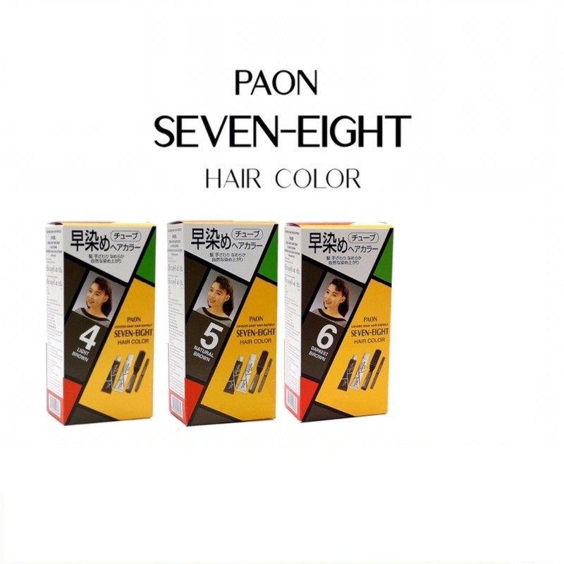 paon-seven-eight-พาออน-เซเว่นเอท-ครีมเปลี่ยนสีผมปิดผมขาว