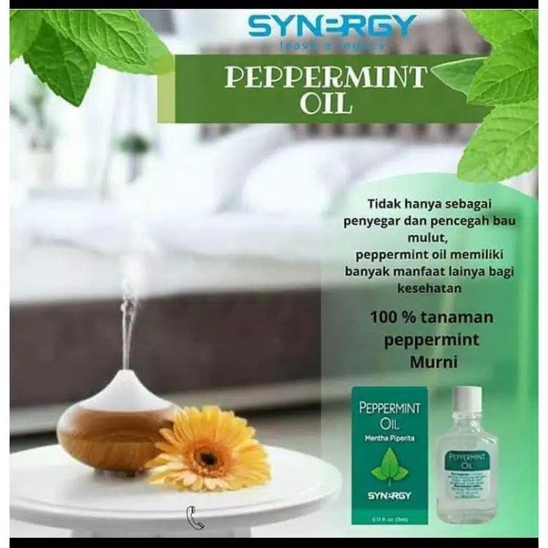 synergy-peppermint-oil-ชิเนอร์จี้-เปปเอร์มินท์-ออย-ผลิตภัณฑ์จากซินเนอร์จี้