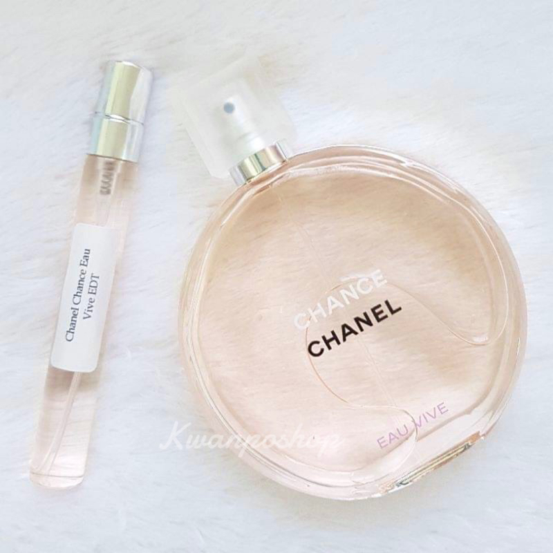 ภาพหน้าปกสินค้าน้ำหอมแท้แบ่งขาย Chanel Chance Eau Vive EDT