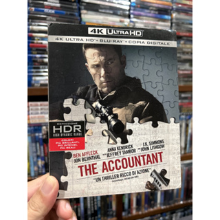 The Accountant : 4K Ultra Hd + Blu-ray แท้