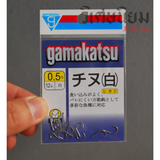 กามาคัตสุ ทรงจินุ สีเงิน (Gamakatsu Japan) งานหลิว สปิ๋ว คม แข็ง พริ้ว มือตกแข่งนิยมใช้กันมาก