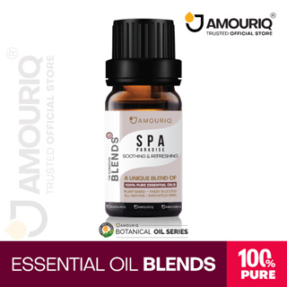 AMOURIQ® น้ำมันหอมระเหย บริสุทธิ์ แท้ 100% Pure Essential Oil Blend SPA PARADISE Aromatherapy Diffuser อโรมา หอมผ่อนคลาย