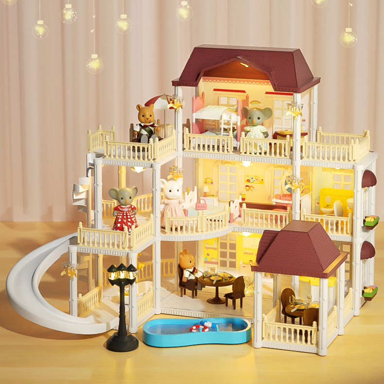 Koala Diary **กล่องบรรจุบุบ** Koala Town Doll House - Villa Series บ้าน ...