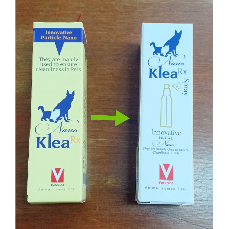 ภาพหน้าปกสินค้าNano Klea Spray3ขวด50ml/bottleเชื้อรา แบคทีเรีย(lotใหม่เปลี่ยนสีกล่อง) จากร้าน m.b.a.drug บน Shopee