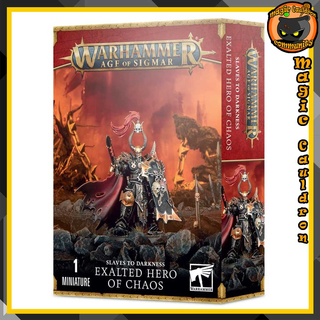 Slaves To Darkness Exalted Hero Of Chaos Warhammer AOS | Shopee Thailand