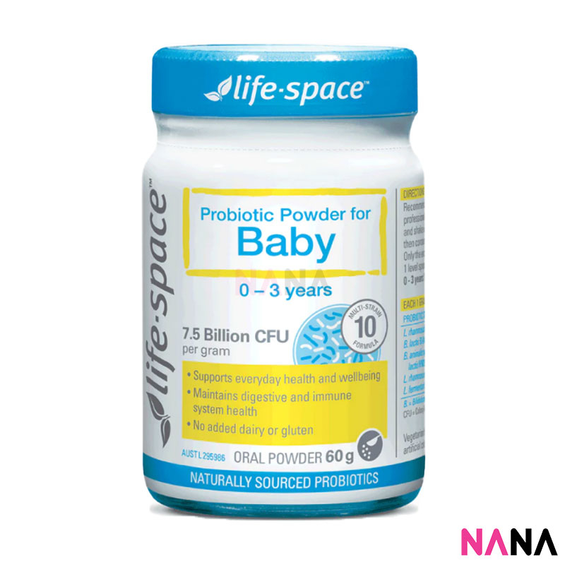ภาพหน้าปกสินค้าLife Space Probiotic Powder for Baby 60g (EXP:09 2024) อาหารเสริมโปรไบโอติกสำหรับเด็กเล็ก ชนิดผง