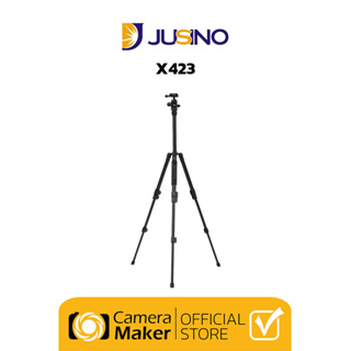 JUSINO X423 ขาตั้งกล้องแบบ 3 ขา (สีดำ)